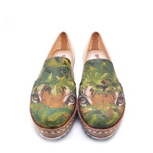Goby Art Sneaker Jungle Cats Sneakers Style DEL126 – Women’s US 10/ EU 41